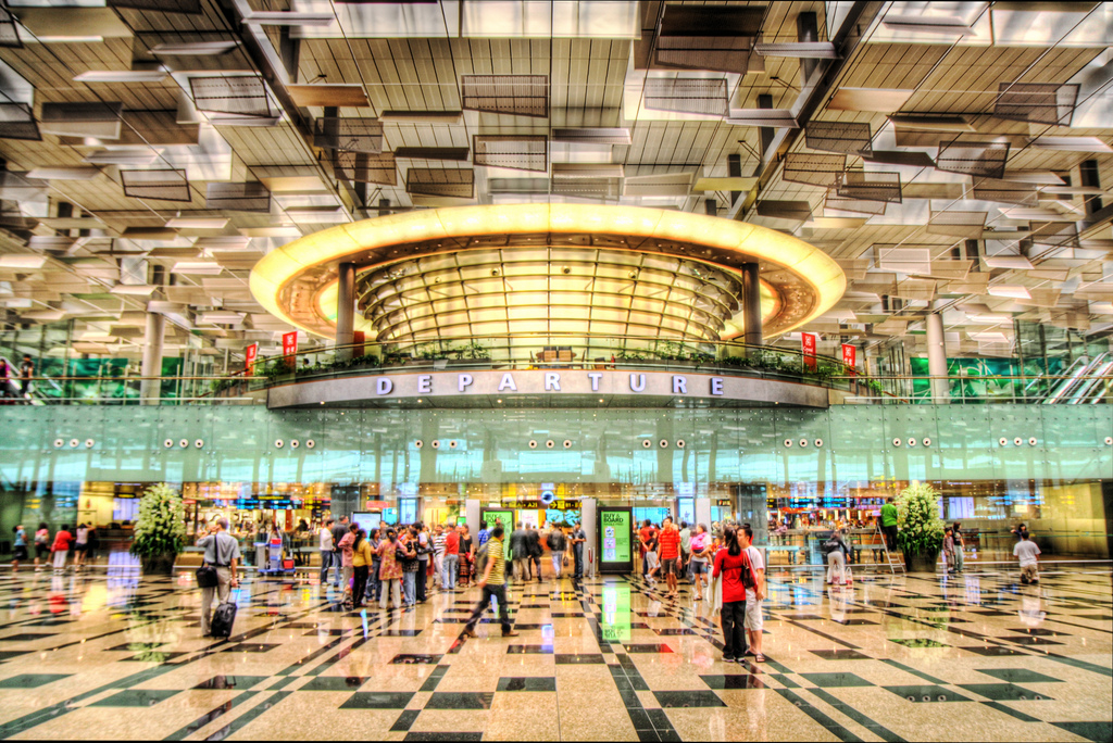 Resultado de imagen para 1. Aeropuerto Internacional Changi, Singapur.