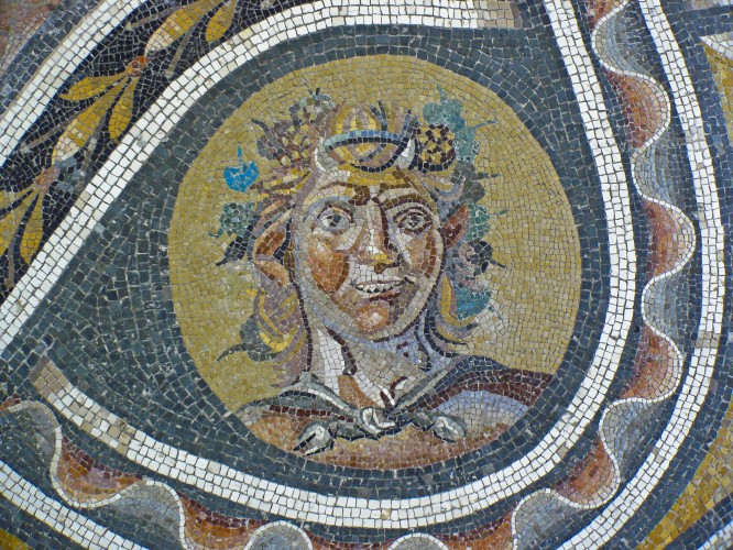 Mosaico en el Palazzo Massimo. wikipedia.org