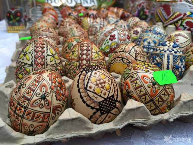 Huevos de pascua decorados