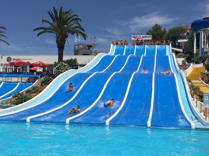 slide splash
