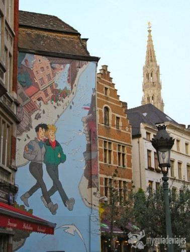  ruta del comic, Bruselas