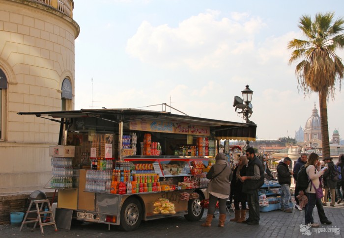 autobuses comida  roma