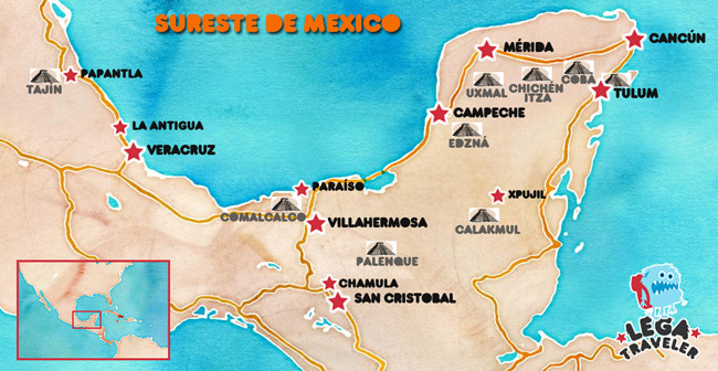 mapa-ruta-mexico