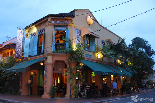 Geographer Café, lo más animado de Malaca.
