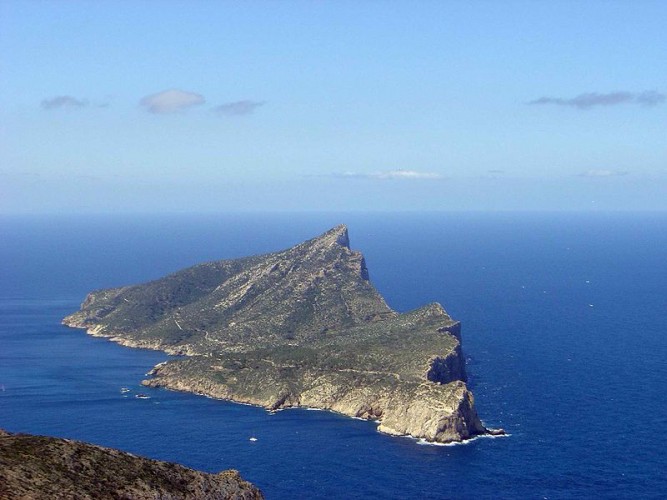 Isla Dragonera. Imagen de wikipedia.org 