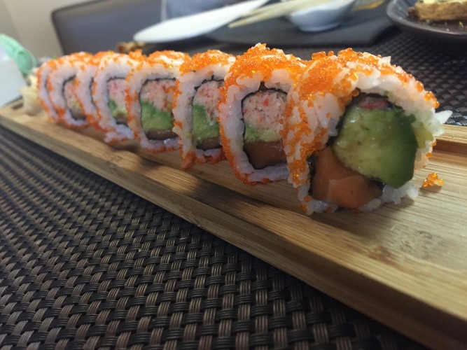 sushi en Rest. Cayetana