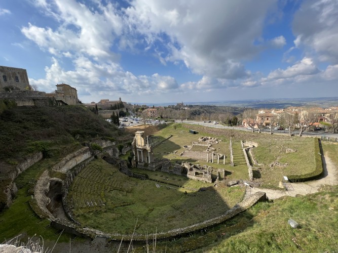 teatro romano de Volterra 